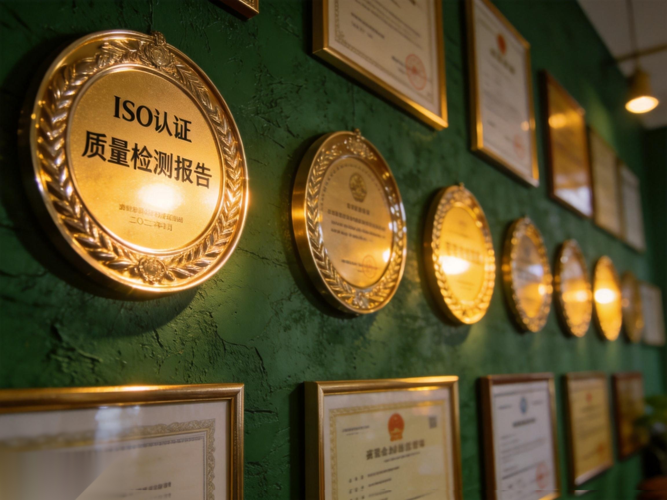 资质认证展示
